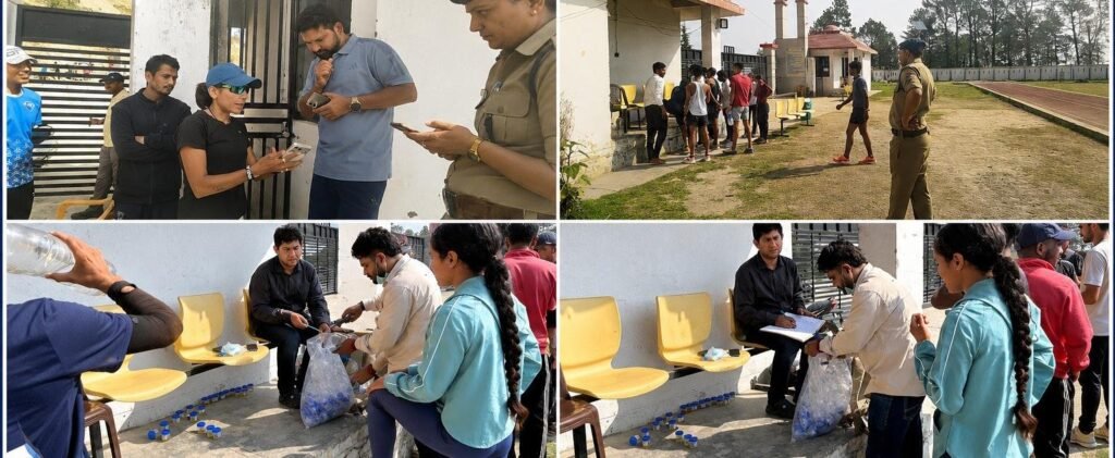 पौड़ी पुलिस का औचक एक्शन, रांसी स्टेडियम में 60 खिलाड़ियों की ड्रग डिटेक्शन किट से हुई जांच