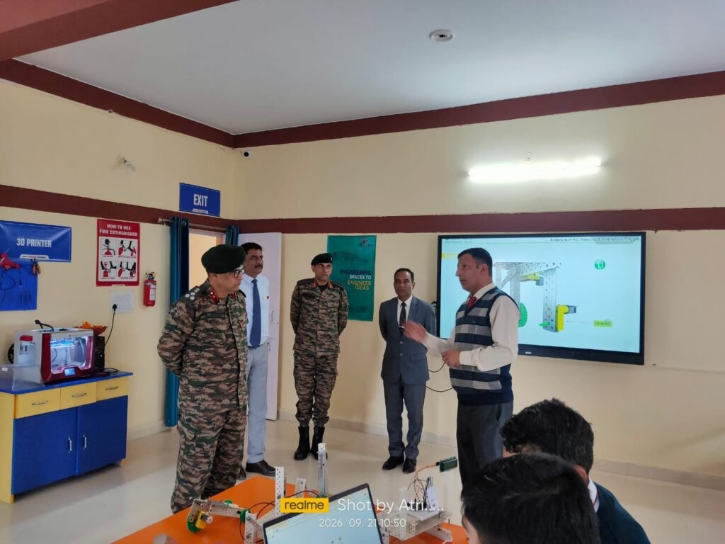 आर्मी पब्लिक स्कूल लैंसडौन में वार्षिक प्रशासनिक एवं तकनीकी निरीक्षण संपन्न